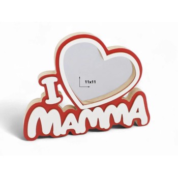 FESTA DELLA MAMMA PORTAFOTO IN LEGNO | Cloclorinda.it