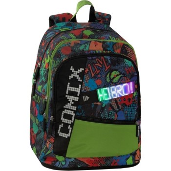 Zaino Organizzato COMIX Ultra Bright Verde | Cloclorinda.it