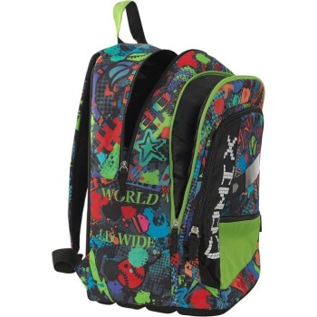 Zaino Organizzato COMIX Ultra Bright Verde | Cloclorinda.it