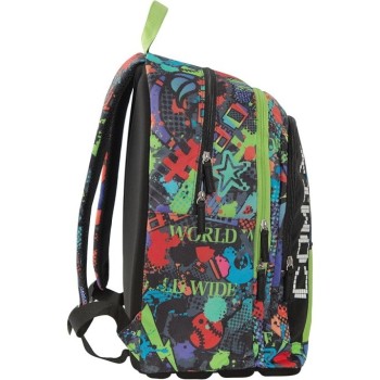 Zaino Organizzato COMIX Ultra Bright Verde | Cloclorinda.it