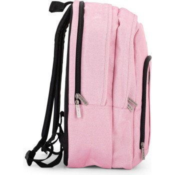 Zaino Organizzato COMIX Lurex Rosa | Cloclorinda.it