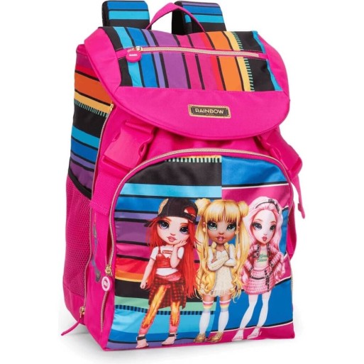 Zaino Estensibile Rainbow High Magenta | Cloclorinda.it
