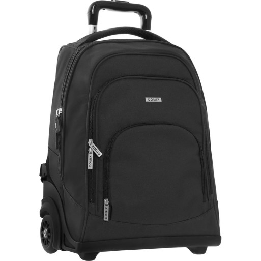 Zaino Trolley Premium COMIX Monocolore nero | Cloclorinda.it