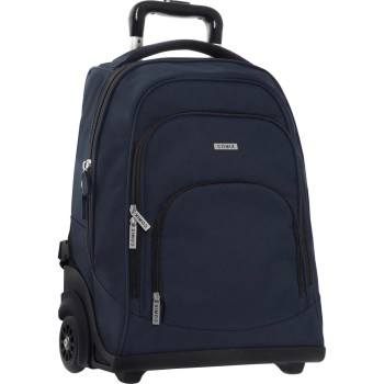 Zaino Trolley Premium COMIX Monocolore Blu | Cloclorinda.it