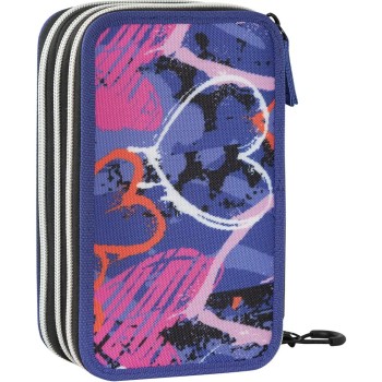 Astuccio 3 Zip COMIX Wbs Viola | Cloclorinda.it