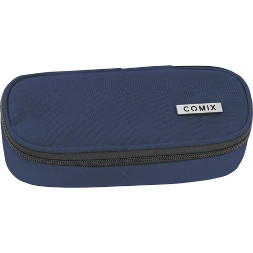 Astuccio Ovale COMIX Monocolore blu | Cloclorinda.it