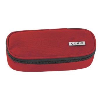Astuccio Ovale COMIX Monocolore Borgogna | Cloclorinda.it