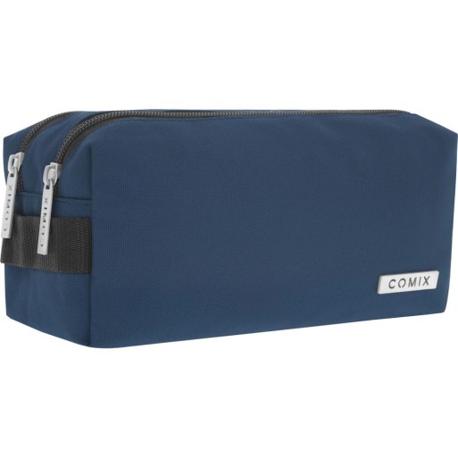 Astuccio 2 Zip COMIX Monocolore blu | Cloclorinda.it
