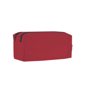 Astuccio 2 Zip COMIX Monocolore Rosso | Cloclorinda.it