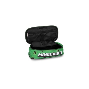 Astuccio Ovale Minecraft Verde/Nero | Cloclorinda.it