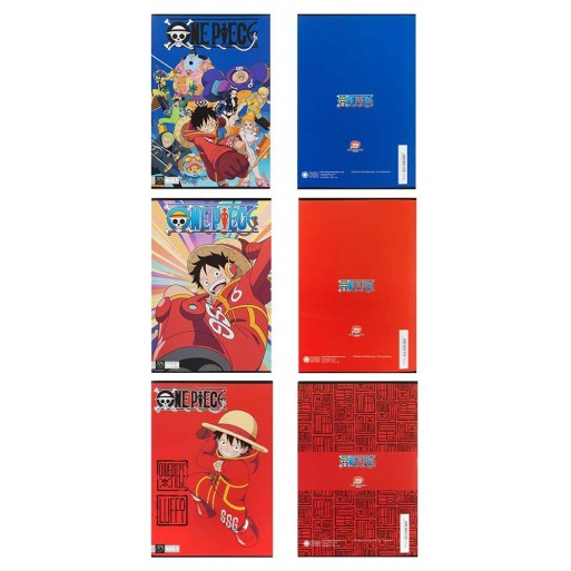Set 3 Quadernoni One piece | Cloclorinda.it