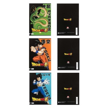 Set 3 Quadernoni Dragon Ball | Cloclorinda.it