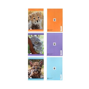 Set 3 Quadernoni WWF | Cloclorinda.it