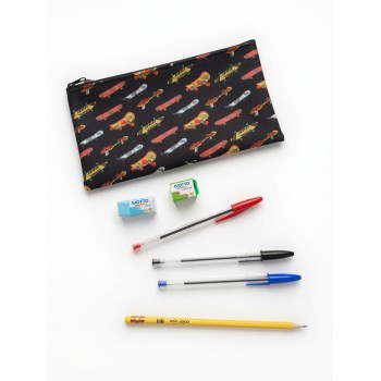 Astuccio 1 Zip Completo con Set Scrittura BIC + Accessori Scuola | Cloclorinda.it