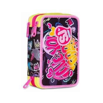 Astuccio 3 zip sj gang game-led girl | Cloclorinda.it
