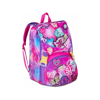 Zaino scuola sj gang sdoppiabile big tinypatch girl | Cloclorinda.it