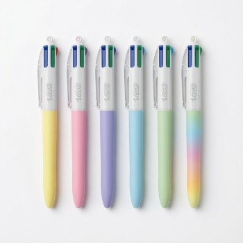 Quaderno + Penna BIC 4 Colori Sweet Colors | Cloclorinda.it
