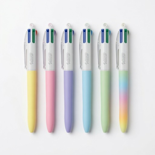 Quaderno + Penna BIC 4 Colori Sweet Colors | Cloclorinda.it