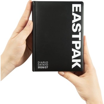 Diario 13 Mesi 2026/27 - Eastpak - Giornaliero Nero | Cloclorinda.it