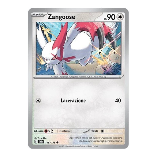 Zangoose 146/198 Reverse Holo | Cloclorinda.it Zangoose 146/198 Reverse Holo | Cloclorinda.it