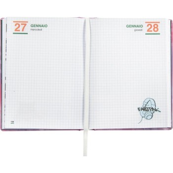 Diario 13 Mesi 2026/27 - Eastpak - Giornaliero Rosa | Cloclorinda.it