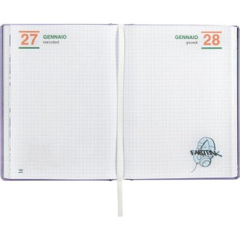 Diario 13 Mesi 2026/27 - Eastpak - Giornaliero Lilla | Cloclorinda.it