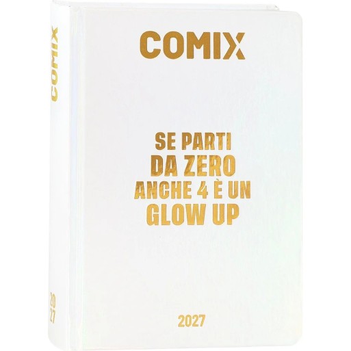 Diario 16 Mesi 2026/27 - COMIX - Giornaliero Mini holo-white | Cloclorinda.it