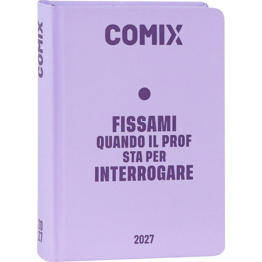 Diario 16 Mesi 2026/27 - COMIX - Giornaliero Mini Lilla | Cloclorinda.it