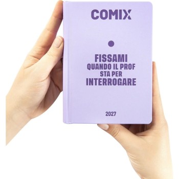 Diario 16 Mesi 2026/27 - COMIX - Giornaliero Mini Lilla | Cloclorinda.it
