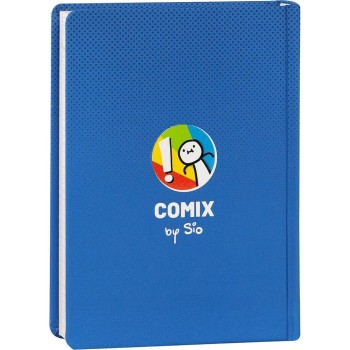 Diario 16 Mesi 2026/27 - COMIX Scottecs by Sio - Giornaliero Blu | Cloclorinda.it