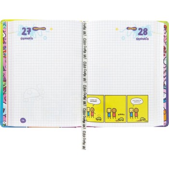 Diario 16 Mesi 2026/27 - COMIX Scottecs by Sio - Giornaliero Multicolore | Cloclorinda.it