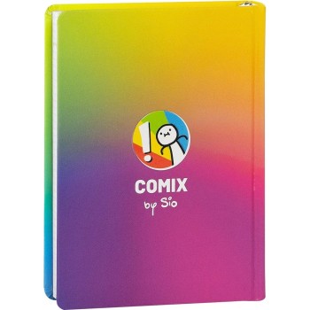 Diario 16 Mesi 2026/27 - COMIX Scottecs by Sio - Giornaliero Multicolore | Cloclorinda.it