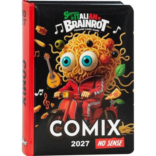 Diario 13 Mesi 2026/27 - Skifidol Italian Brainrot - Giornaliero spaghetti | Cloclorinda.it