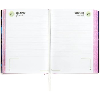 Diario 16 Mesi 2026/27 - ME - Giornaliero Rosa | Cloclorinda.it