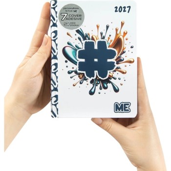 Diario 16 Mesi 2026/27 - ME - Giornaliero Blu | Cloclorinda.it
