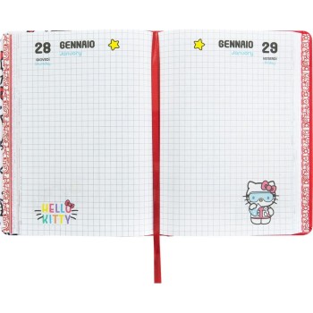 Diario 12 Mesi 2026/27 - Hello Kitty - Datato Kitty | Cloclorinda.it