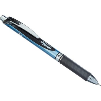 Pentel - Penna a inchiostro Energel, punta 0,5 mm, Nero | Cloclorinda.it