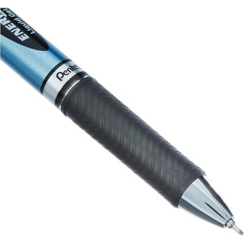 Pentel - Penna a inchiostro Energel, punta 0,5 mm, Nero | Cloclorinda.it