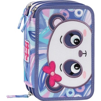 Astuccio 3 zip Mofu Mofu Panda | Cloclorinda.it