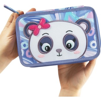 Astuccio 3 zip Mofu Mofu Panda | Cloclorinda.it