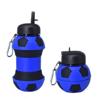 BORRACCIA FLEXY TOP ALLUNGABILE 550ML NERO AZZURRO | Cloclorinda