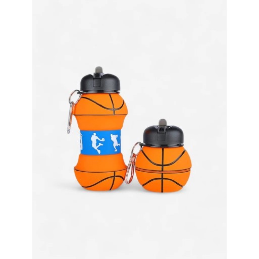 BORRACCIA FLEXY TOP ALLUNGABILE 550ML IN SILICONE PALLONE DA BASKET | Cloclorinda