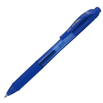 Roller a scatto Energel X BL107 - punta 0,7mm blu - Pentel | Cloclorinda.it