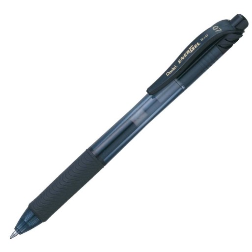 Roller a scatto Energel X BL107 - punta 0,7mm nero - Pentel | Cloclorinda.it