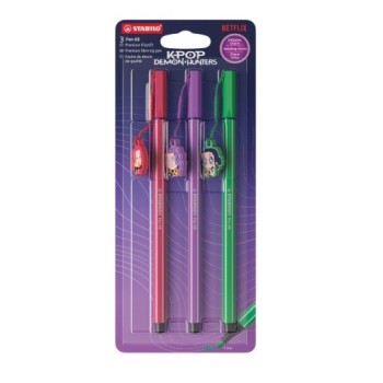 Set di pennarelli STABILO Pen 68 KPop Demon Hunters | Cloclorinda.it
