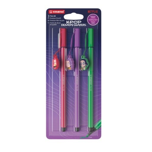 Set di pennarelli STABILO Pen 68 KPop Demon Hunters | Cloclorinda.it
