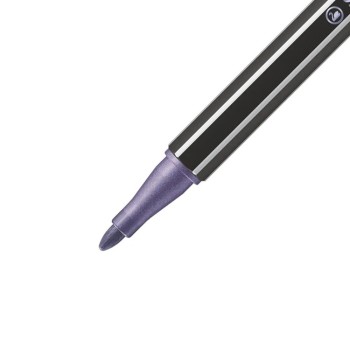 Set di pennarelli STABILO Pen 68 KPop Demon Hunters con astuccio – 8 colori metallizzati | Cloclorinda.it