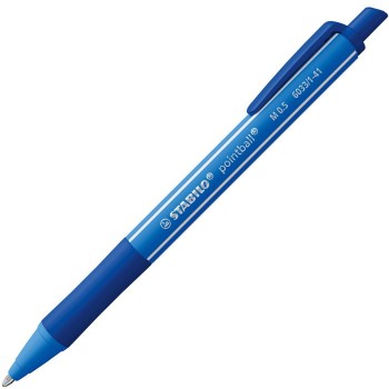 Penna sfera scatto Pointball Colorful - Stabilo Blu | Cloclorinda.it