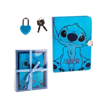 Disney Stitch Diario Segreto con Lucchetto | Cloclorinda.it
