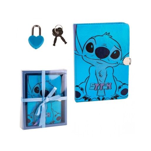 Disney Stitch Diario Segreto con Lucchetto | Cloclorinda.it